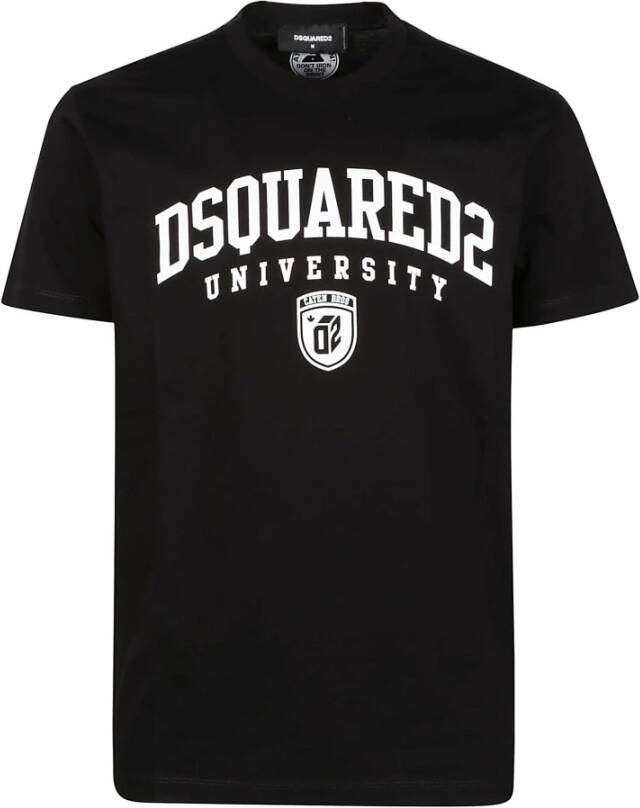 Dsquared2 Zwart Cool Fit T-Shirt Zwart Heren