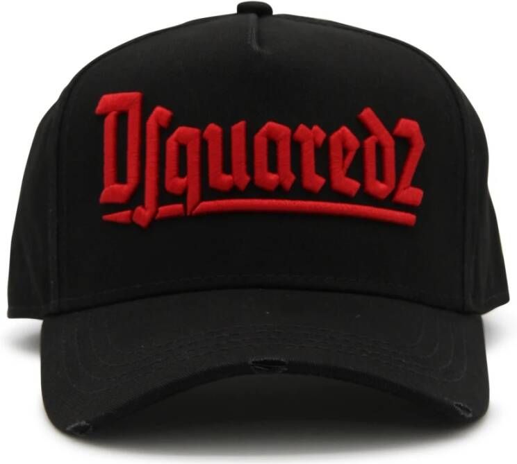 Dsquared2 Zwarte Hoeden Lichtgewicht donsjack Zwart Heren