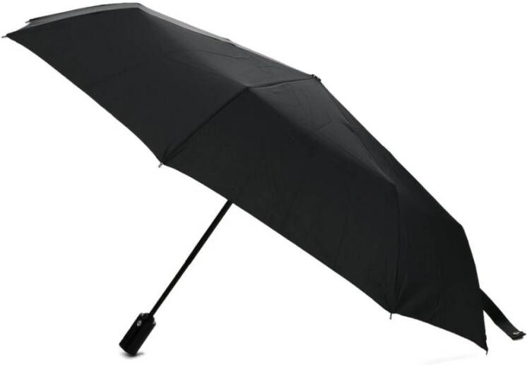 Dsquared2 Zwarte Icon Paraplu Blijf droog in stijl Zwart Heren