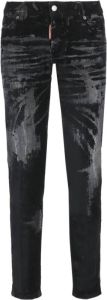 Dsquared2 Zwarte Katoenen Jeans voor Vrouwen Zwart Dames