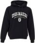 Dsquared2 Zwarte katoenen hoodie met wit logo print Black Heren - Thumbnail 5