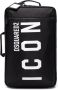 Dsquared2 Icon Koffer met Ritssluiting en Logo Details Black Heren - Thumbnail 3