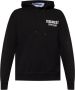 Dsquared2 Zwarte Hoodie met Logo Print Black Heren - Thumbnail 1