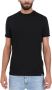 Dsquared2 Zwarte T-shirts en Polos met Ronde Hals en Logo Detail Black Heren - Thumbnail 1