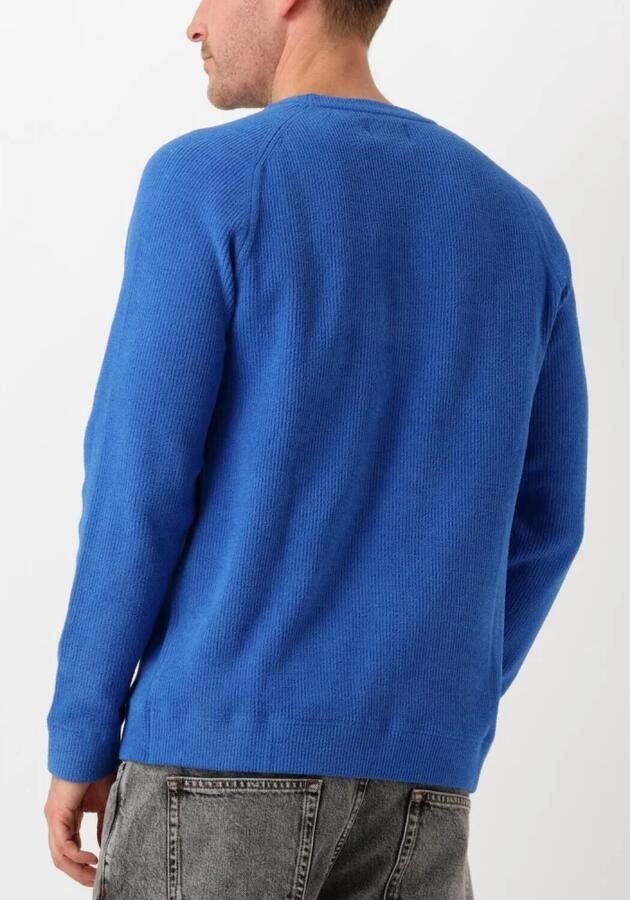 Dstrezzed Blauwe Crew Neck Sweater Njord Blue Heren - Foto 6