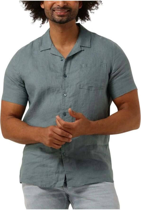 DSTREZZED Heren Overhemden Ds_colter Resort Shirt Groen - Foto 3