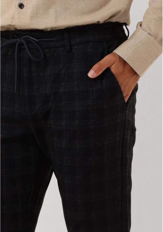 DSTREZZED Heren Broeken Lancaster Tapered Donkerblauw