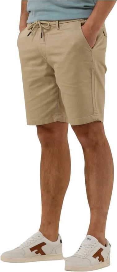 Dstrezzed Heren Jordan Jogger Shorts Twill Knit Beige Heren - Foto 4