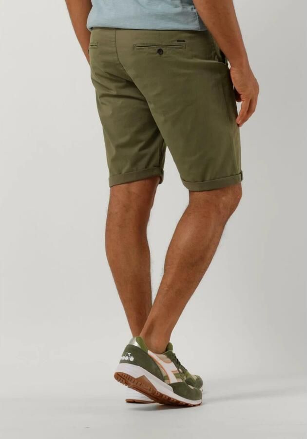 DSTREZZED Heren Broeken Charlie Shorts Peach Satin Groen - Foto 3