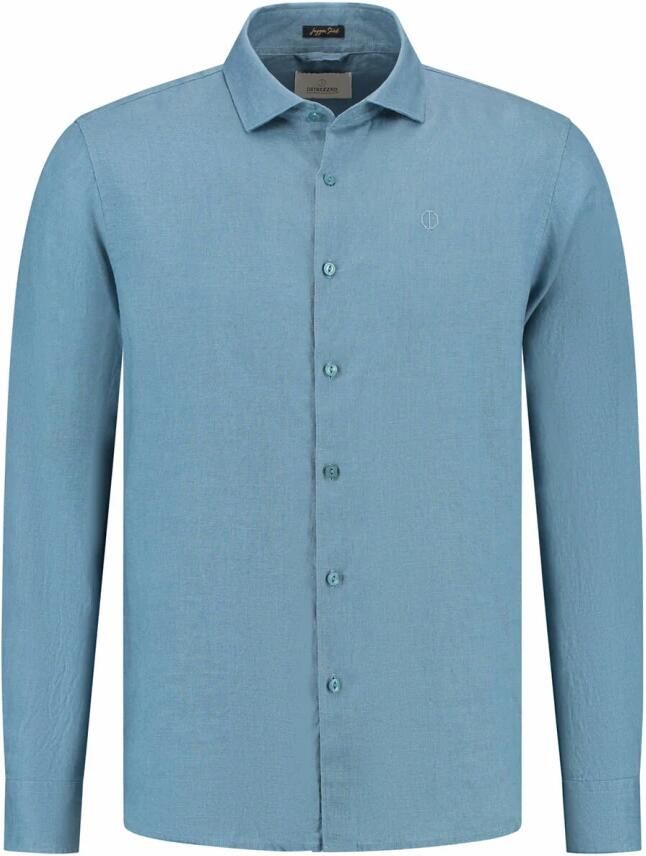 Dstrezzed Jagger Overhemd Lange Mouw Blue Heren - Foto 5