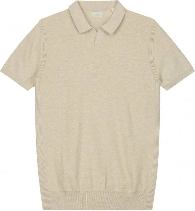 Dstrezzed Polo Melange Slub Beige - Foto 2