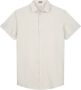 Dstrezzed Witte Casual Overhemd Shirt Melange Pique - Thumbnail 2