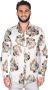 Dstrezzed Overhemd Lange Mouw Overhemd Camo Flower Off-White - Thumbnail 3