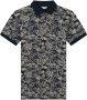 Dstrezzed Polo Bowie Print Donkerblauw - Thumbnail 1