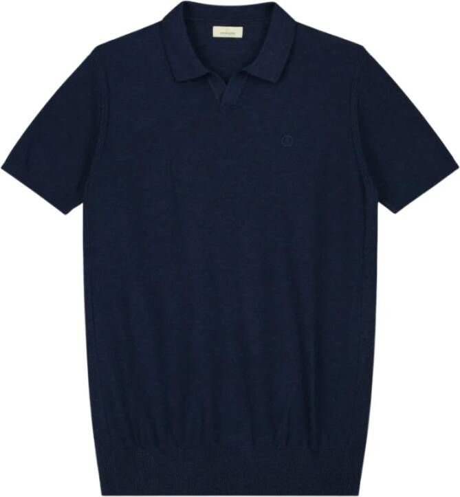 DSTREZZED Heren Polo's & T-shirts Mercury Short Sleeve Polo Donkerblauw - Foto 5