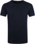 Donkerblauwe Dstrezzed T shirt Mc. Queen Basic Tee Slub Jersey - Thumbnail 1