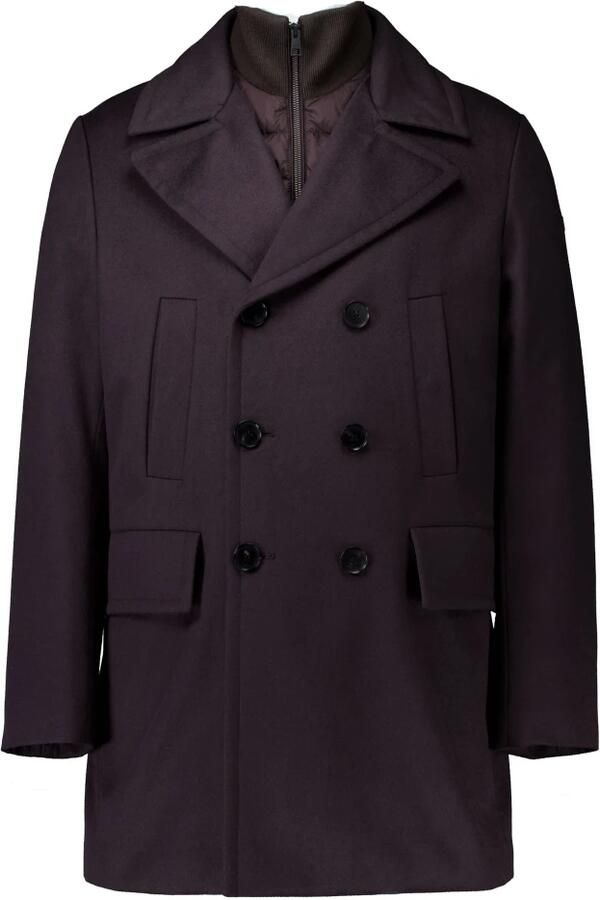 Duno Donkerbruin Sargas Prato Mantel Brown Heren