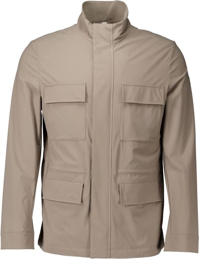 Duno Taupe Obsidian Stijlvolle Jas Beige Heren