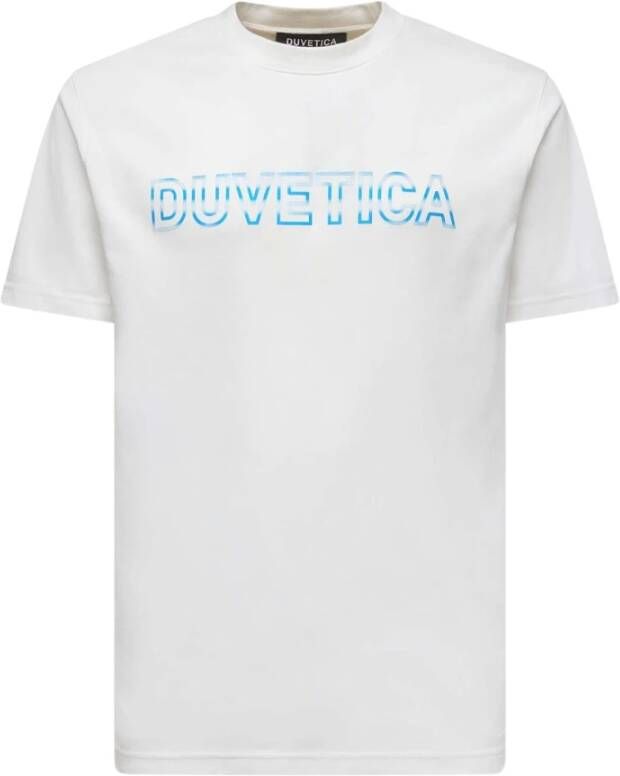 Duvetica Alissotoe Crewneck T-Shirt voor Heren White Heren