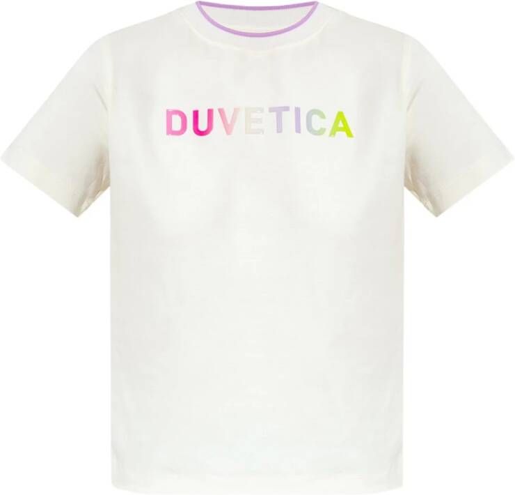 duvetica Curon T-shirt Beige Dames