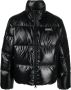 Duvetica Zwarte High-Neck Down Jas Aw23 Black Heren - Thumbnail 1