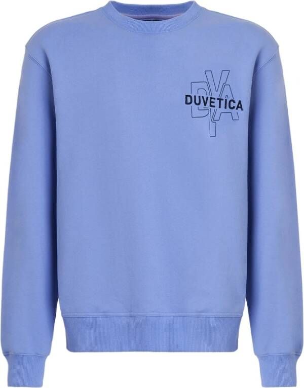 Duvetica Sweatshirt Vxmt00221K0001 Blauw Heren