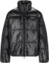 Duvetica Zwarte High-Neck Down Jas Aw23 Black Heren - Thumbnail 3
