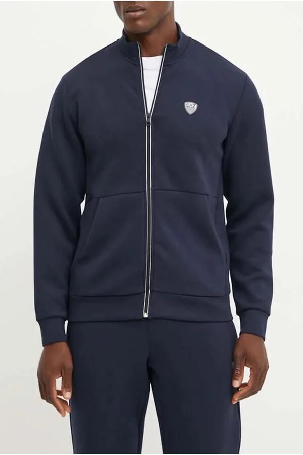 Emporio Armani EA7 Aansluitend Badge Trainingspak Ea7 Blue Heren