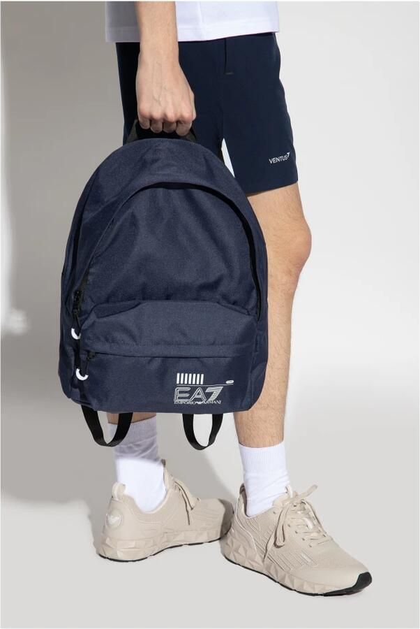 Emporio Armani EA7 Core U Rugzak Marine Blue Unisex - Foto 4