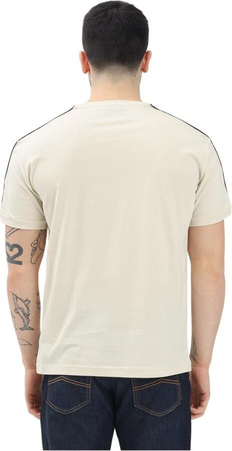 Emporio Armani EA7 Beige T-shirt met contrastdetails Beige Heren - Foto 2