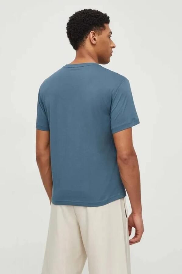 Emporio Armani EA7 Casual Katoenen T-Shirt Blue Heren - Foto 3