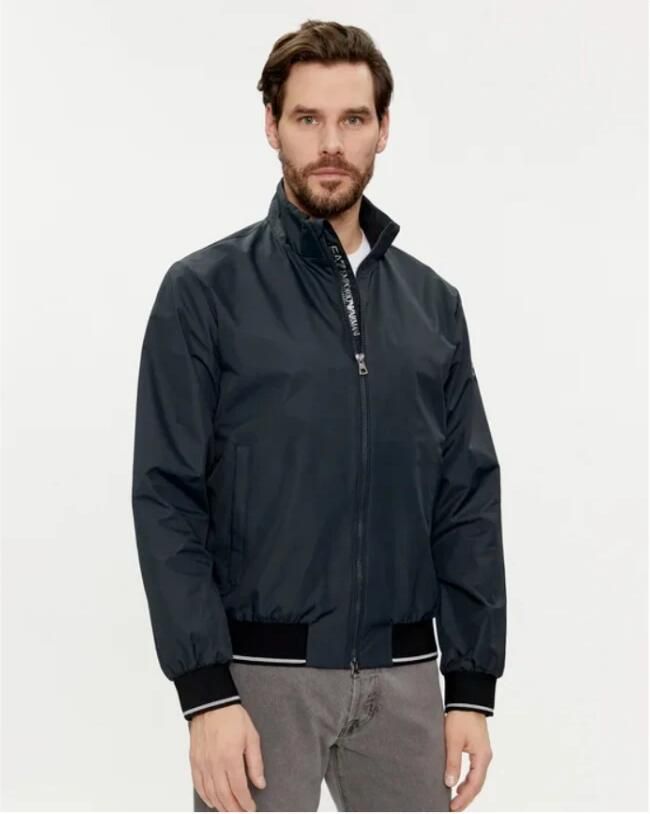 EA7 Emporio Armani Bomberjack met opstaande kraag model 'GIUBBOTTO' - Foto 3