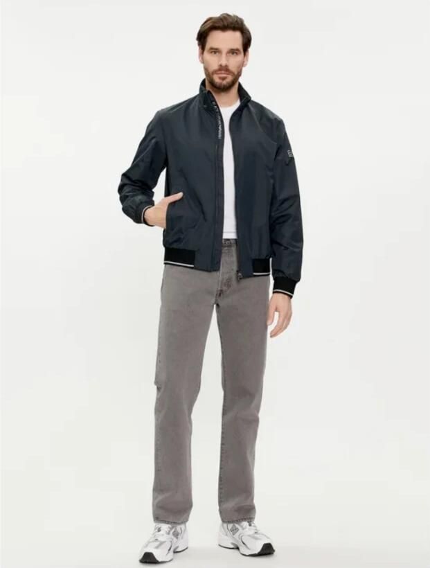 EA7 Emporio Armani Bomberjack met opstaande kraag model 'GIUBBOTTO' - Foto 5