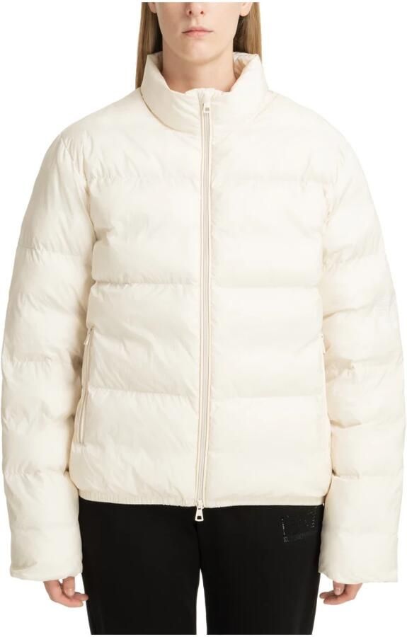 Emporio Ar i EA7 Effen Logo Rits Donsjas Beige - Foto 6