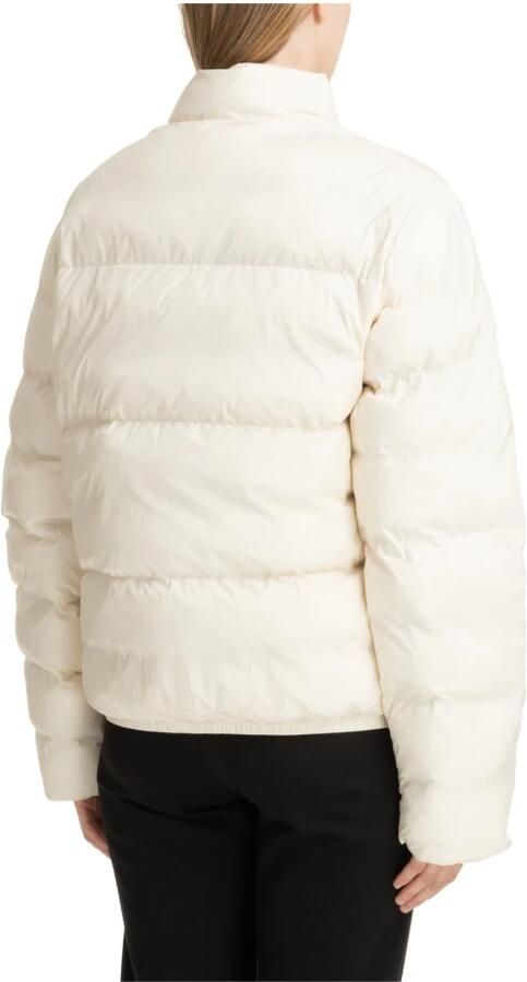 Emporio Ar i EA7 Effen Logo Rits Donsjas Beige - Foto 4