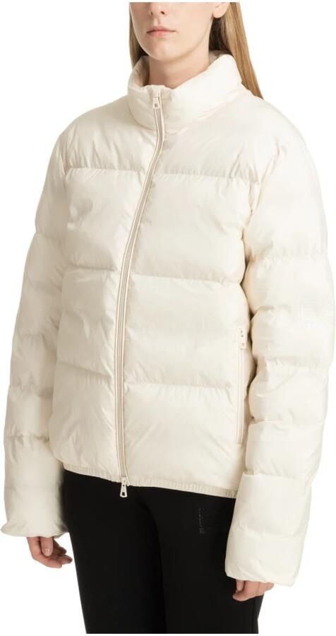 Emporio Ar i EA7 Effen Logo Rits Donsjas Beige - Foto 5