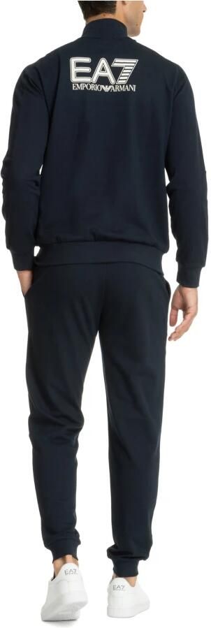 Emporio Armani EA7 Heren Tute Herfst Winter Collectie Katoen Blue Heren - Foto 3