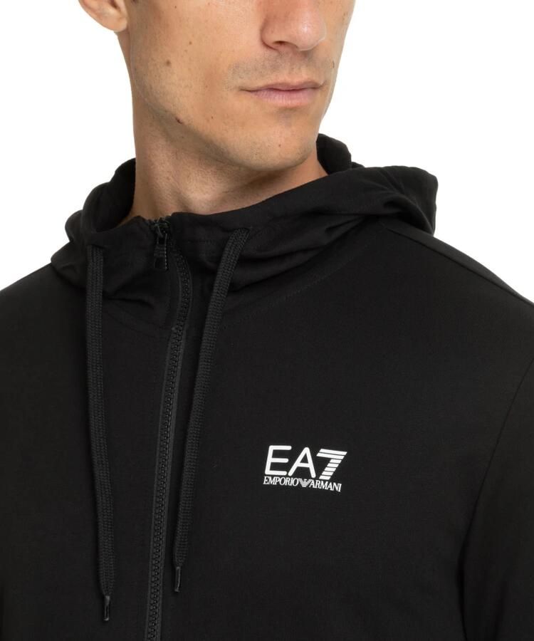 Emporio Armani EA7 Sporty Core Identity Hooded Jogger Pak Black Heren - Foto 2