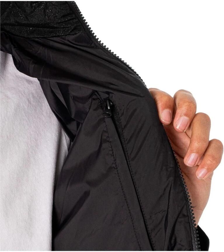 Emporio Armani EA7 Afneembare Capuchon Ritssluiting Donsjas Zwart Heren - Foto 3