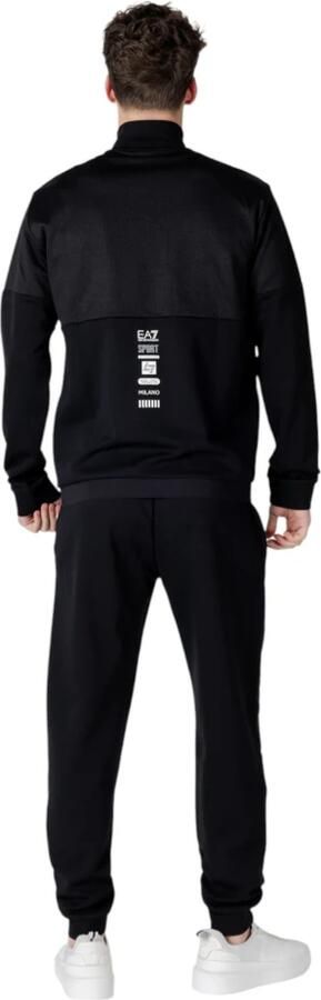 Emporio Armani EA7 Heren Katoen Polyester Suit Collectie Black Heren - Foto 2