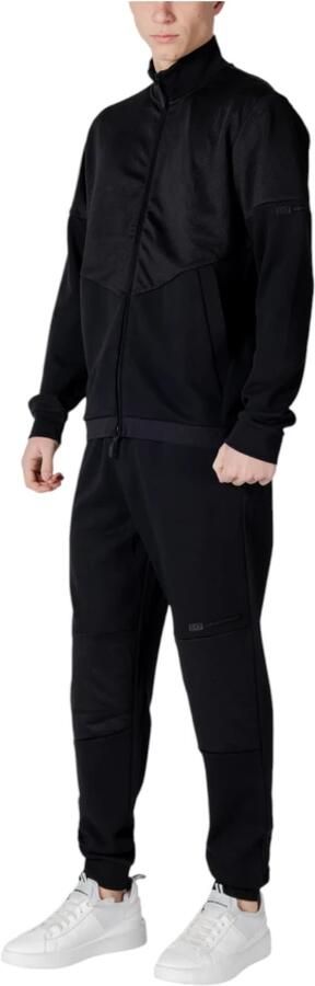Emporio Armani EA7 Heren Katoen Polyester Suit Collectie Black Heren - Foto 3