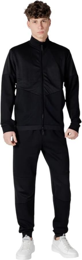 Emporio Armani EA7 Heren Katoen Polyester Suit Collectie Black Heren - Foto 4