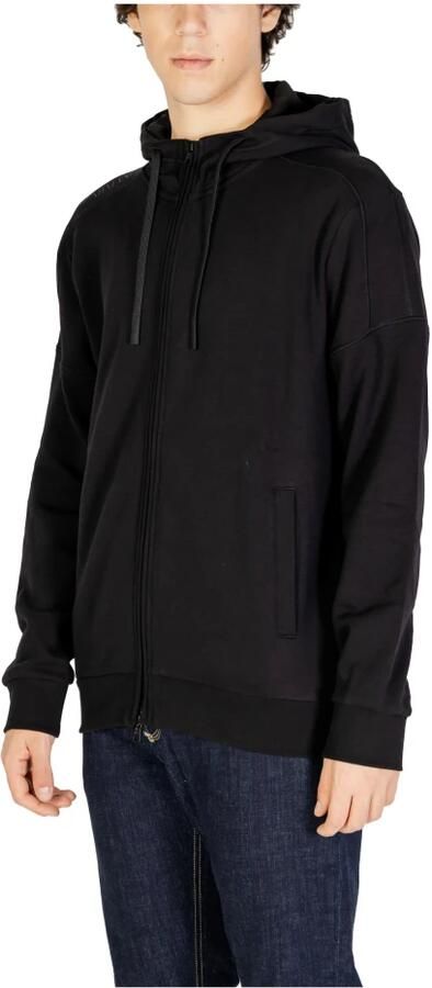 Emporio Armani EA7 Heren Sweater Herfst Winter Collectie Black Heren - Foto 5