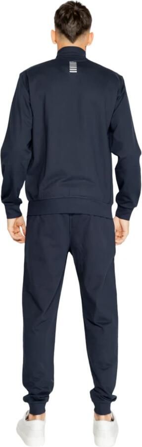 Emporio Armani EA7 Heren Tute Herfst Winter Collectie Katoen Blue Heren - Foto 4