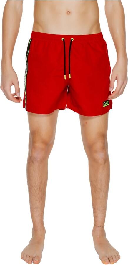 Emporio Armani EA7 Heren Zwemkleding Lente Zomer Collectie Polyester Red Heren - Foto 5