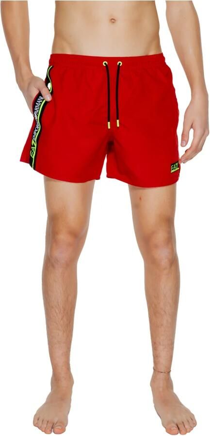 Emporio Armani EA7 Heren Zwemkleding Lente Zomer Collectie Polyester Red Heren - Foto 2