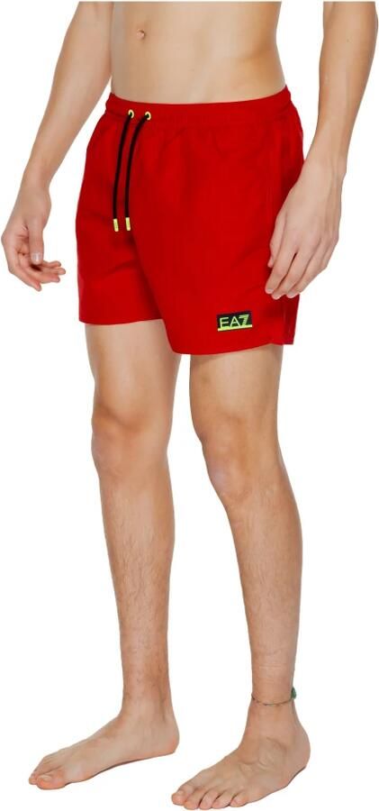 Emporio Armani EA7 Heren Zwemkleding Lente Zomer Collectie Polyester Red Heren - Foto 4