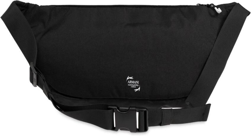 Emporio Armani EA7 Casual Schoudertas met Zwart en Wit Logo Black Dames - Foto 6