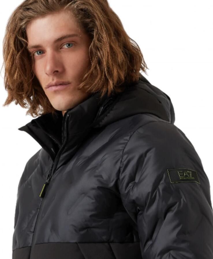 Emporio Armani EA7 Down Jackets Black Heren