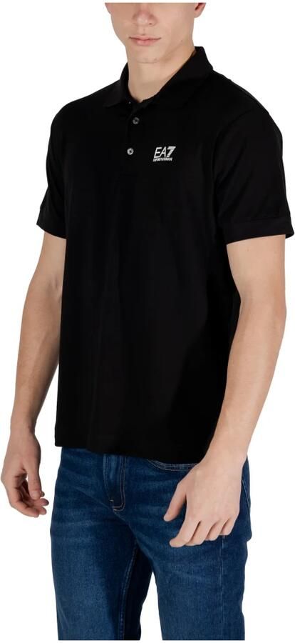 Emporio Armani EA7 Korte Mouw Polo Lente Zomer Collectie Black Heren - Foto 6